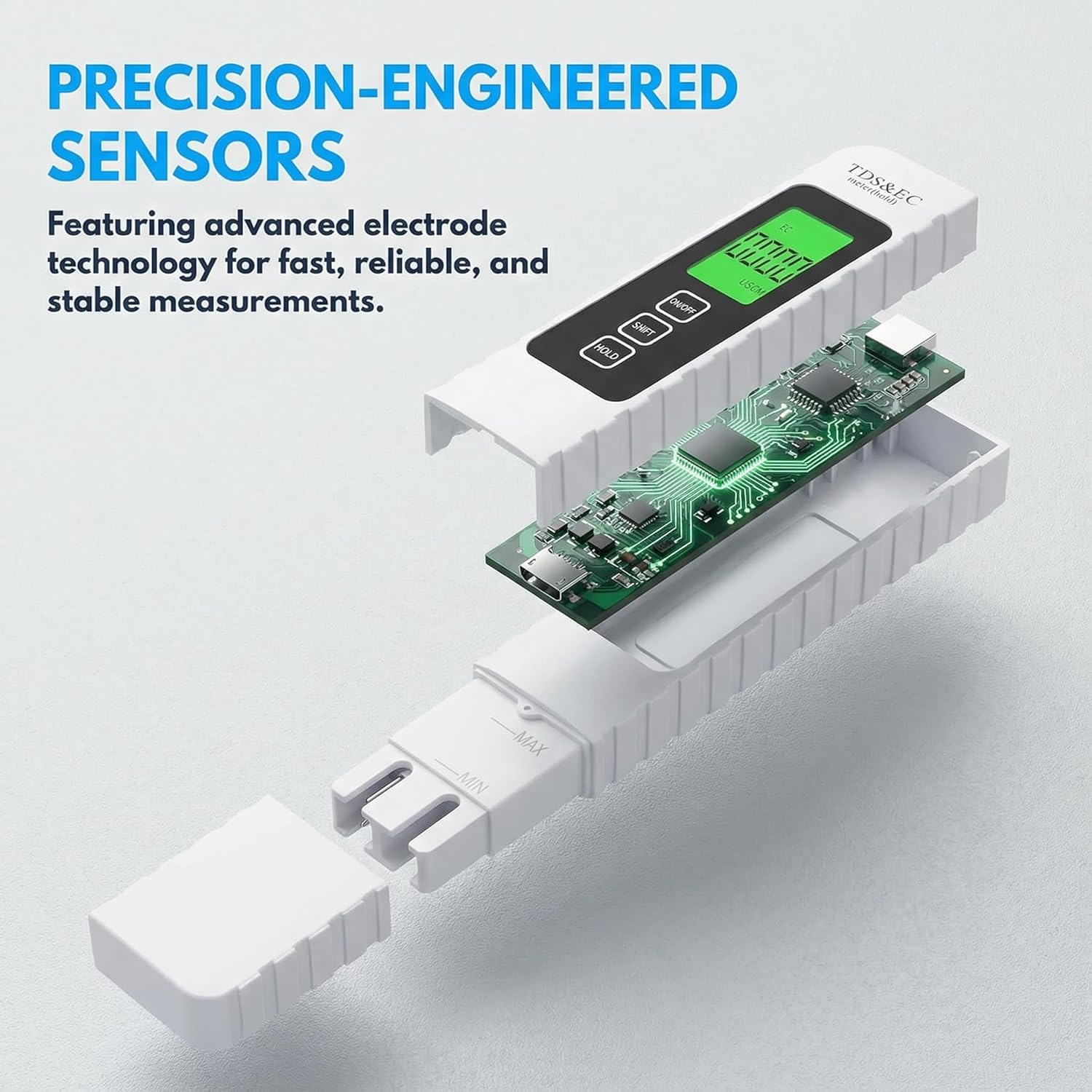 TDS Meter precision sensors
